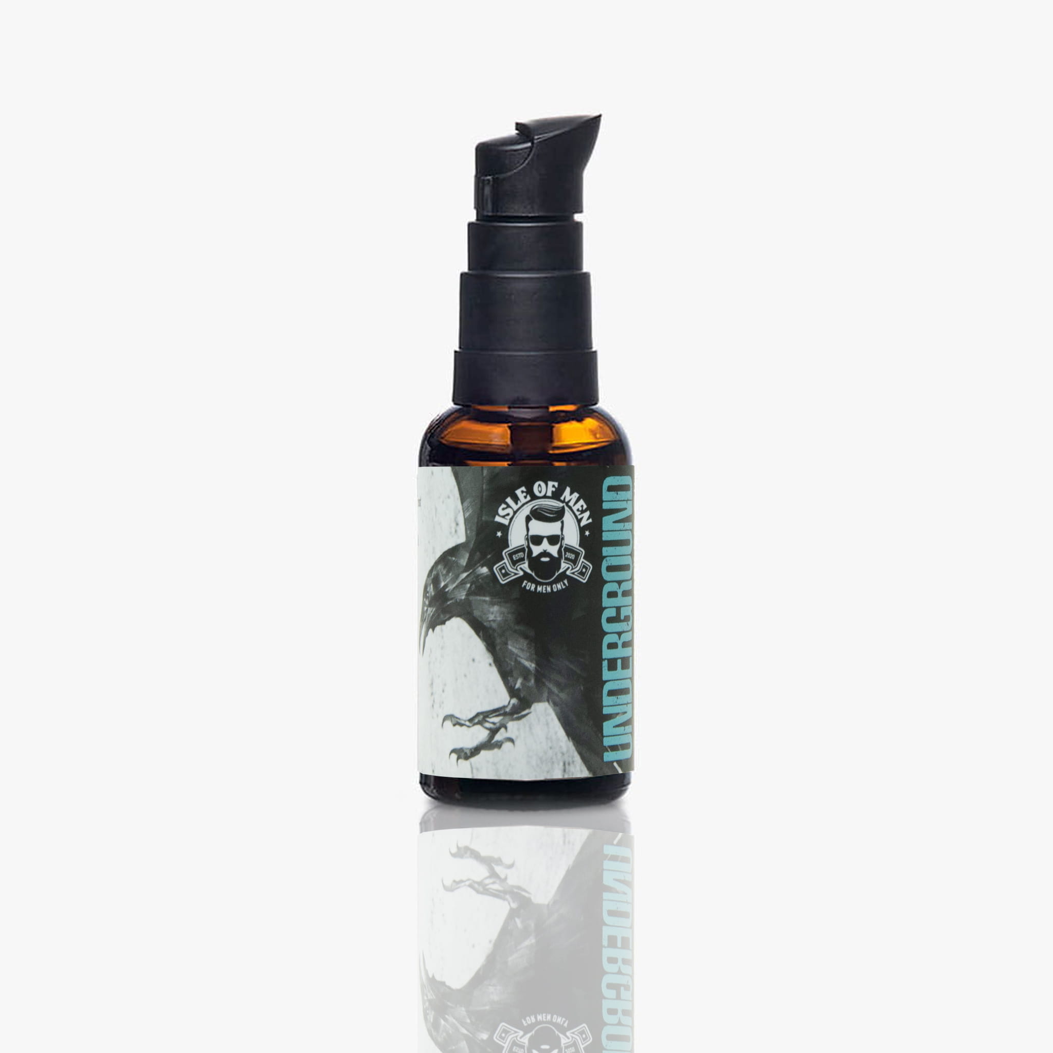 Olejek do brody Underground Isle Of Men 30 ml – naturalny skład i męski zapach