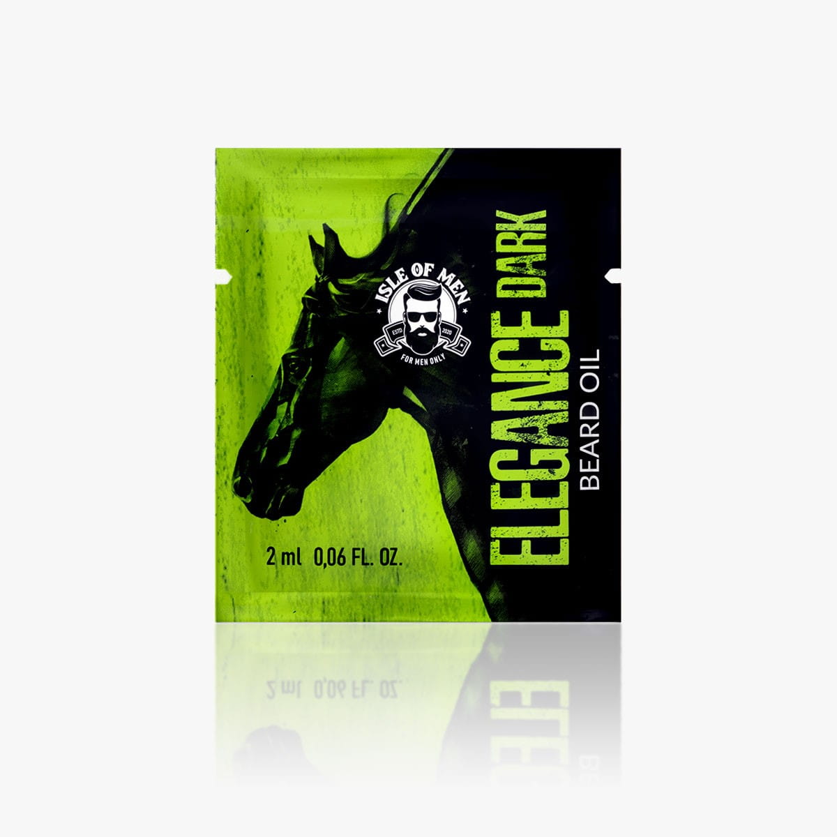 Olejek do brody Elegance Dark 2 ml Isle Of Men – saszetka z naturalnym olejkiem do pielęgnacji brody